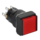 SCHNEIDER ELECTRIC - Leuchtdrucktaster, rot Ø 16, flach, o. Rastung, 24 V, 2W