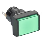 SCHNEIDER ELECTRIC - Leuchtmelder, rechteckig Ø 16, IP 65, grün, Integral LED, 24 V, Stecker
