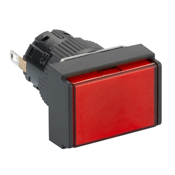 SCHNEIDER ELECTRIC - Leuchtmelder, rechteckig Ø 16, IP 65, rot, Integral LED, 24 V, Stecker