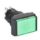 SCHNEIDER ELECTRIC - Leuchtdrucktaster, grün Ø 16 - flach, o. Rastung - 24 V - 1W