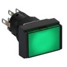SCHNEIDER ELECTRIC - Grüner Leuchtdrucktaster Ø 16, flach, o. Rastung, 24 V, 2OC