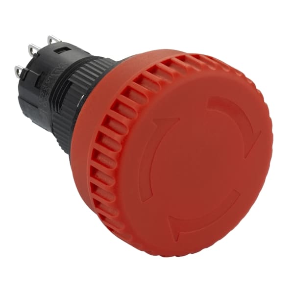 SCHNEIDER ELECTRIC - Not-Aus Taster, D=16mm, beleuchtet, 24V