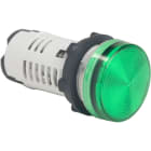 SCHNEIDER ELECTRIC - Leuchtmelder, Harmony XB7, Monoblock, Kunststoff, Ø22mm, grün, integrierte LED, 120V AC, Schraubklemme
