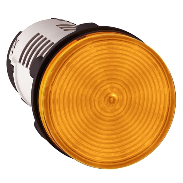 SCHNEIDER ELECTRIC - Leuchtmelder, Harmony XB7, Monoblock, Kunststoff, Ø22mm, orange, integrierte LED, 230V AC, Schraubklemme