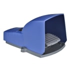 SCHNEIDER ELECTRIC - Fußschalter, Harmony XPE, einfach, Kunststoff, blau, 1-stufig, 1Ö+1S, IP66, mit Schutzhaube