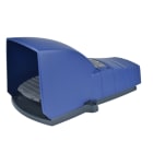 SCHNEIDER ELECTRIC - Fußschalter, Harmony XPE, einfach, Kunststoff, blau, 1-stufig, 1Ö+1S, IP66, mit Schutzhaube, mit Verriegelung