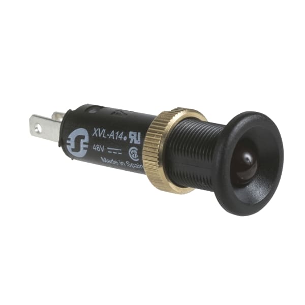SCHNEIDER ELECTRIC - Leuchtmelder, Harmony XVL, 8mm, rot, LED vorstehend, 24V DC, Flachsteckanschluss