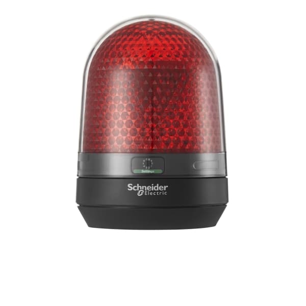 SCHNEIDER ELECTRIC - Drehspiegelleuchte, Harmony XVR, 100mm, rot, integrierte LEDs, ohne Buzzer, 100-230V AC