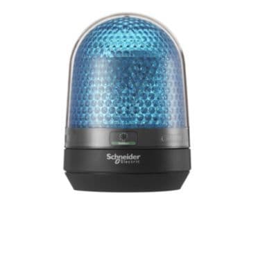 SCHNEIDER ELECTRIC - Leuchtsignal ohne Summer, blau, Ø100, integrierte LED, 12...24 V DC