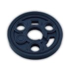 SCHNEIDER ELECTRIC - Gummisockel, Dichtungsring, Harmony XVR, 84mm, schwarz, für Drehspiegelleuchte XVR08