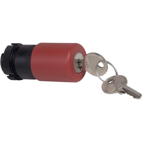 SCHNEIDER ELECTRIC - Vorsatz Not-Aus-Schalter Ø 30mm, Schlüsselentriegelung, Ø 22, rot