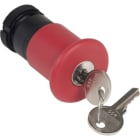 SCHNEIDER ELECTRIC - Vorsatz Not-Aus-Schalter Ø 40mm, Schlüsselentriegelung, Ø 22, rot