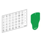 SCHNEIDER ELECTRIC - Frontabdeckung mit Drucktaster, konfigurierbar