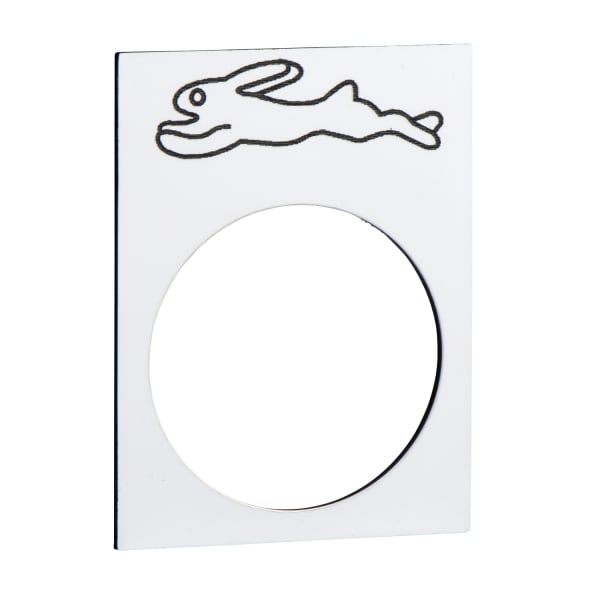SCHNEIDER ELECTRIC - Bezeichnungsschild, 30x40mm, weiß, schnell
