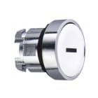 SCHNEIDER ELECTRIC - Drucktaster, Frontelement, Harmony XB4, Metall, 22mm, weiß, beschriftet I, tastend