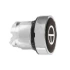 SCHNEIDER ELECTRIC - Drucktaster, Frontelement, Harmony XB4, Metall, 22mm, schwarz, beschriftet T, tastend