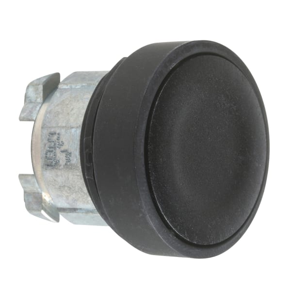 SCHNEIDER ELECTRIC - Drucktaster, Frontelement, Harmony XB4, Metall schwarz, 22mm, schwarz, unbeschriftet, tastend