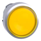 SCHNEIDER ELECTRIC - Leuchtdrucktaster, Frontelement, Harmony XB4, Metall, 22mm, gelb, unbeschriftet, tastend, für universelle LED