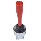 SCHNEIDER ELECTRIC - Hebeltaster, Frontelement, Harmony XB4, Metall, 22mm, rot, ohne Rastung