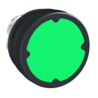 SCHNEIDER ELECTRIC - Drucktaster, Frontelement, Harmony XB4, Metall, 22mm, grün, unbeschriftet, tastend, Dichtungsmanschette
