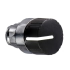 SCHNEIDER ELECTRIC - Drehwahlschalter, Frontelement, Harmony XB4, Metall, 22mm, schwarz, 3 Stellungen, Mitte rastend