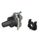 SCHNEIDER ELECTRIC - Potentiometer, Frontelement, Harmony XB4, Metall schwarz, 22mm, schwarz, für Potentiometer Achslänge 45-50mm, Achse 6mm