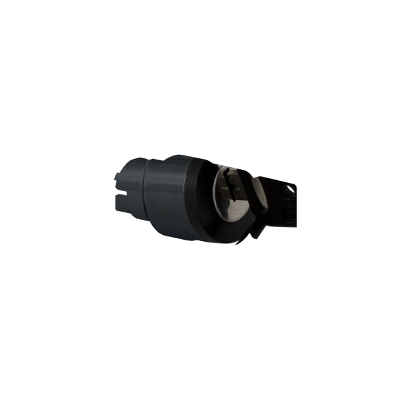 SCHNEIDER ELECTRIC - Schlüsselschalter, Frontelement, Harmony XB4, Metall schwarz, 22mm, schwarz, 2 Stellungen, rastend