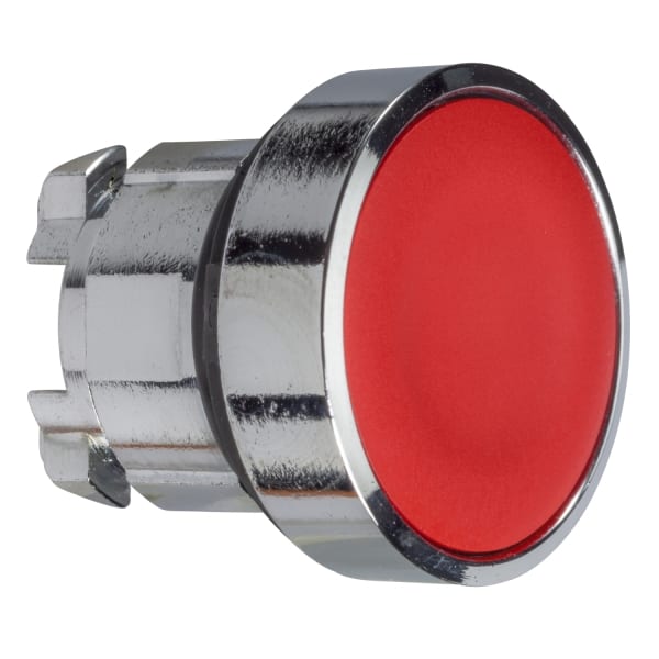 SCHNEIDER ELECTRIC - Drucktaster, Frontelement, Harmony XB4, Metall, 22mm, rot, unbeschriftet, rastend