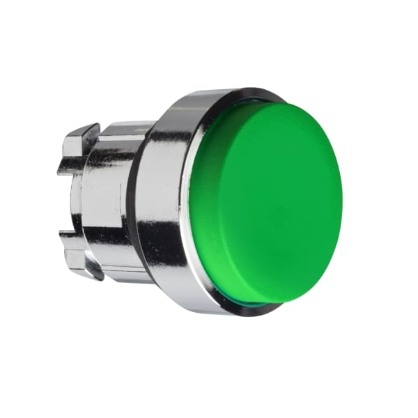 SCHNEIDER ELECTRIC - Drucktaster, Frontelement, Harmony XB4, Metall, 22mm, grün, vorstehend, unbeschriftet, tastend