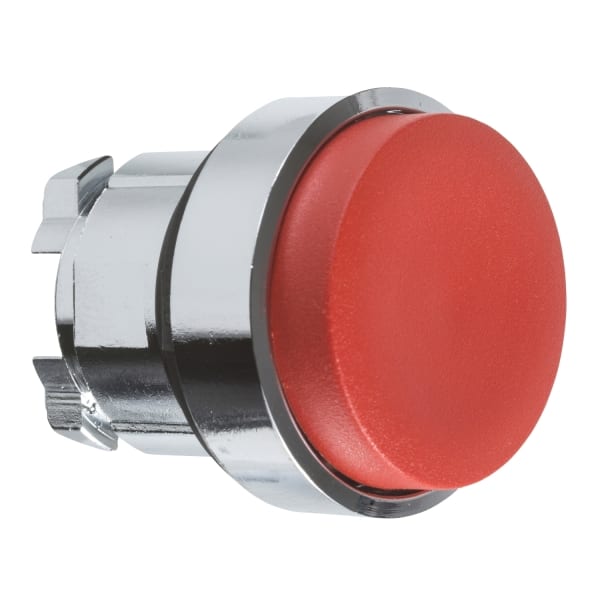 SCHNEIDER ELECTRIC - Drucktaster, Frontelement, Harmony XB4, Metall, 22mm, rot, vorstehend, unbeschriftet, rastend