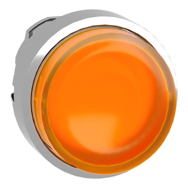 SCHNEIDER ELECTRIC - Leuchtdrucktaster, Frontelement, Harmony XB4, Metall, 22mm, orange, vorstehend, für universelle LED, rastend