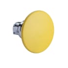 SCHNEIDER ELECTRIC - Pilzdrucktaster, Frontelement, Harmony XB4, Metall, 22mm, gelb, Pilz 60mm, unbeschriftet, tastend