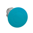 SCHNEIDER ELECTRIC - Pilzdrucktaster, Frontelement, Harmony XB4, Metall, 22mm, blau, Pilz 40mm, Zugentriegelung
