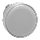 SCHNEIDER ELECTRIC - Leuchtmelder, Frontelement, Harmony XB4, Metall, 22mm, weiß, für universelle LED, glatte Kalotte, für Einlegeschild