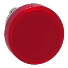 SCHNEIDER ELECTRIC - Leuchtmelder, Frontelement, Harmony XB4, Metall, 22mm, rot, für universelle LED, glatte Kalotte, für Einlegeschild