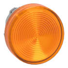 SCHNEIDER ELECTRIC - Leuchtmelder, Frontelement, Harmony XB4, Metall, 22mm, orange, für universelle LED, geriffelte Kalotte