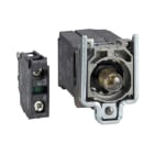 SCHNEIDER ELECTRIC - Hilfsschalterblock, Ø 22, Glühlampe BA 9s 1S