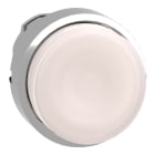 SCHNEIDER ELECTRIC - Leuchtdrucktaster, Frontelement, Harmony XB4, Metall, 22mm, weiß, vorstehend, unbeschriftet, für universelle LED