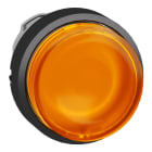 SCHNEIDER ELECTRIC - Leuchtdrucktaster, Frontelement, Harmony XB4, Metall schwarz, 22mm, orange, vorstehend, für universelle LED