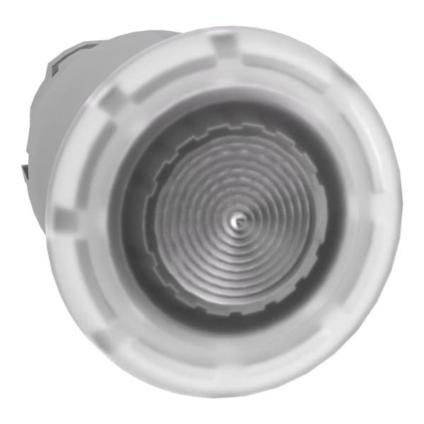SCHNEIDER ELECTRIC - Pilzdrucktaster, Frontelement, Harmony XB4, Metall, 22mm, beleuchtet, weiß, Pilz 40mm, tastend, für universelle LED