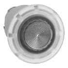 SCHNEIDER ELECTRIC - Pilzdrucktaster, Frontelement, Harmony XB4, Metall, 22mm, beleuchtet, weiß, Pilz 40mm, tastend, für universelle LED