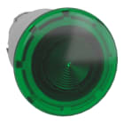 SCHNEIDER ELECTRIC - Pilzdrucktaster, Frontelement, Harmony XB4, Metall, 22mm, beleuchtet, grün, Zugentriegelung, für universelle LED