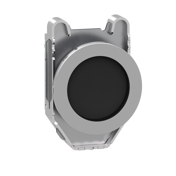 SCHNEIDER ELECTRIC - Drucktaster, Frontelement, Harmony XB4F, Metall, 30mm, schwarz, zurückgesetzt, unbeschriftet, tastend