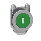 SCHNEIDER ELECTRIC - Drucktaster, Frontelement, Harmony XB4F, Metall, 30mm, grün, beschriftet I, tastend