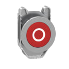SCHNEIDER ELECTRIC - Drucktaster, Frontelement, Harmony XB4F, Metall, 30mm, rot, beschriftet O, tastend