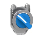 SCHNEIDER ELECTRIC - Wahlschalter, Frontelement, Harmony XB4F, Metall, 30mm, blau, 2 Stellungen, rastend