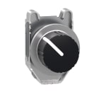 SCHNEIDER ELECTRIC - Drehwahlschalter, Frontelement, Harmony XB4F, Metall, 30mm, schwarz, 2 Stellungen, rastend
