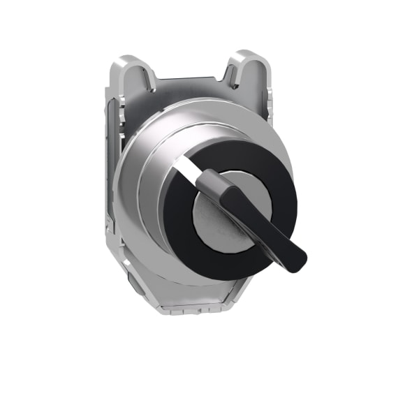 SCHNEIDER ELECTRIC - Schlüsselschalter, Frontelement, Harmony XB4F, Metall, 30mm, schwarz, 2 Stellungen, rastend