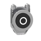 SCHNEIDER ELECTRIC - Drucktaster, Frontelement, Harmony XB4F, Metall, 30mm, schwarz, vorstehend, beschriftet O, tastend