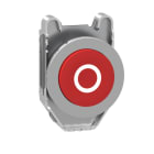 SCHNEIDER ELECTRIC - Drucktaster, Frontelement, Harmony XB4F, Metall, 30mm, rot, vorstehend, beschriftet O, tastend